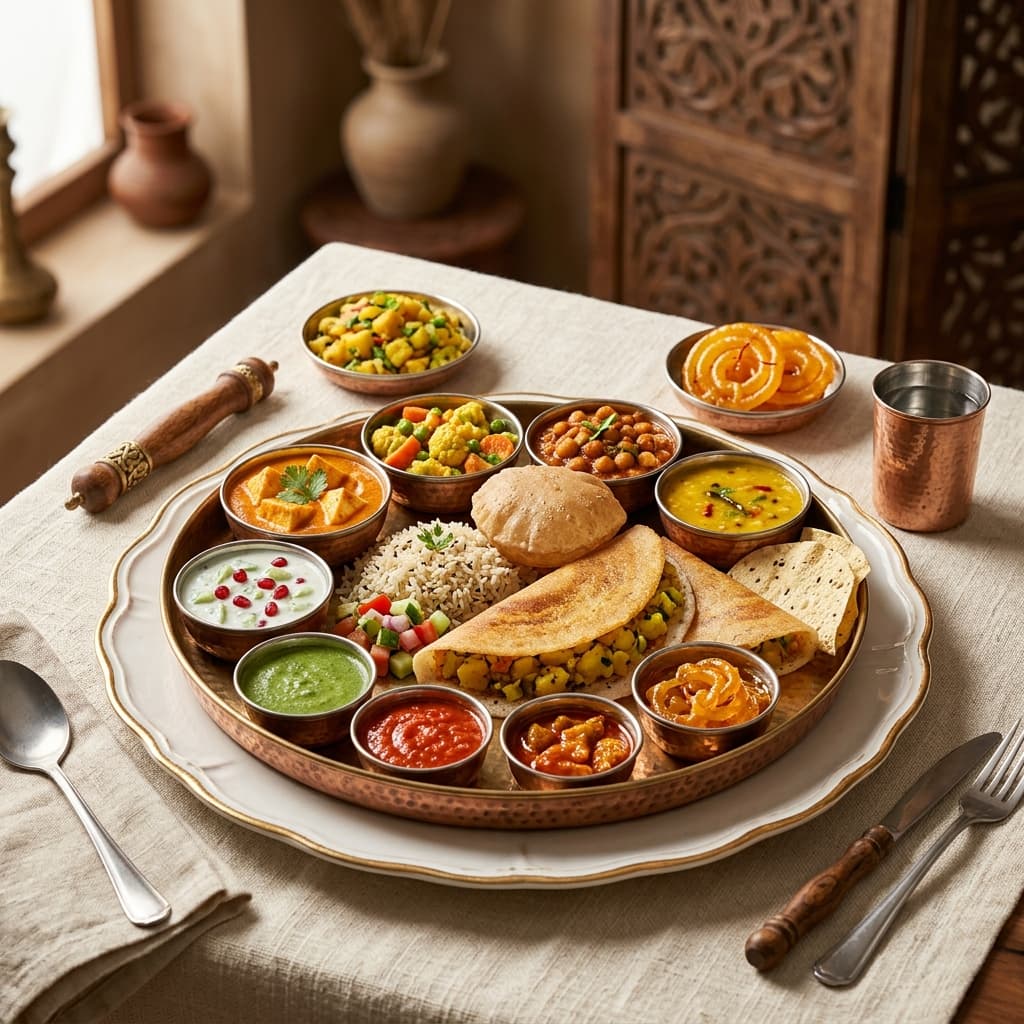 Jain Specialties — Pushpa Restaurant Srinagar